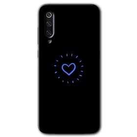 Xiaomi Mi 9 Heart Strokes Baskılı Uyumlu Silikon Kılıf