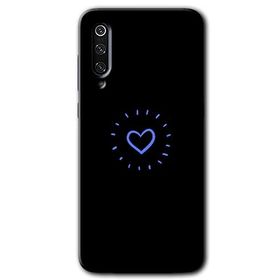 Xiaomi Mi 9 Heart Strokes Baskılı Uyumlu Silikon Kılıf