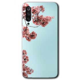 Xiaomi Mi 9 Japon Çiçeği Baskılı Uyumlu Silikon Kılıf