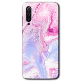 Xiaomi Mi 9 Kabarmış Leke Baskılı Uyumlu Silikon Kılıf