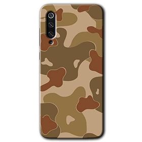 Xiaomi Mi 9 Kamuflaj 10 Baskılı Uyumlu Silikon Kılıf