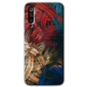 Xiaomi Mi 9 Karma Boyalar Baskılı Uyumlu Silikon Kılıf