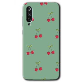Xiaomi Mi 9 Kiraz Berry Baskılı Uyumlu Silikon Kılıf