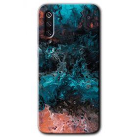 Xiaomi Mi 9 Liquid Colorfull Baskılı Uyumlu Silikon Kılıf