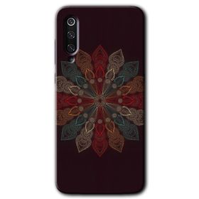 Xiaomi Mi 9 Mandala Flower Wal Baskılı Uyumlu Silikon Kılıf