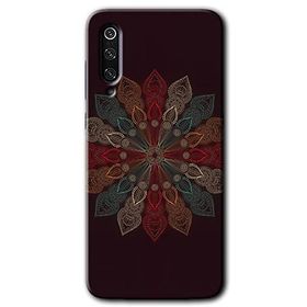 Xiaomi Mi 9 Mandala Flower Wal Baskılı Uyumlu Silikon Kılıf