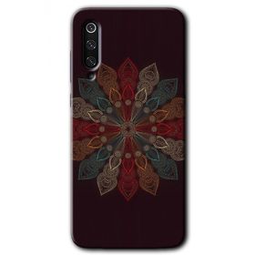 Xiaomi Mi 9 Mandala Flower Wal Baskılı Uyumlu Silikon Kılıf