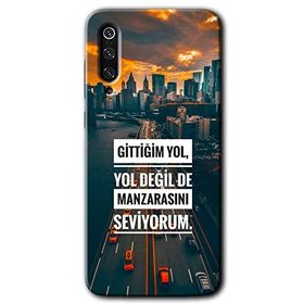 Xiaomi Mi 9 Manzara Seviyorum Baskılı Uyumlu Silikon Kılıf