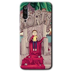 Xiaomi Mi 9 Morty Baskılı Uyumlu Silikon Kılıf