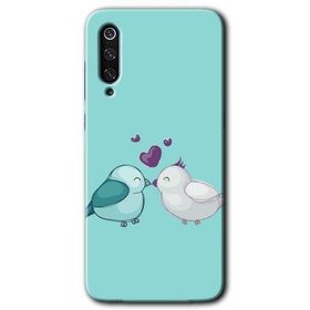 Xiaomi Mi 9 Mutlu Kuşlar Baskılı Uyumlu Silikon Kılıf