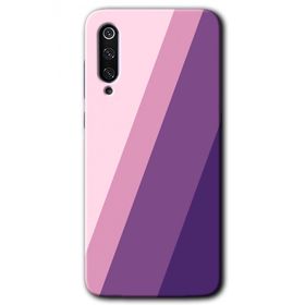 Xiaomi Mi 9 Oblique Baskılı Uyumlu Silikon Kılıf