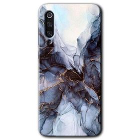 Xiaomi Mi 9 Otantik Mermer Baskılı Uyumlu Silikon Kılıf