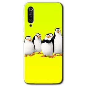 Xiaomi Mi 9 Penguenler Baskılı Uyumlu Silikon Kılıf