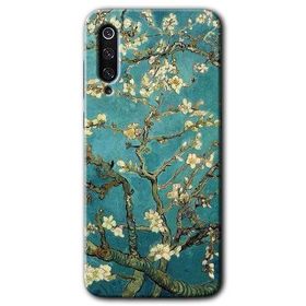Xiaomi Mi 9 SE Almond Blossom Baskılı Uyumlu Silikon Kılıf