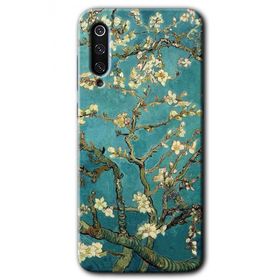Xiaomi Mi 9 SE Almond Blossom Baskılı Uyumlu Silikon Kılıf