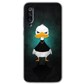 Xiaomi Mi 9 SE Angry Duck Baskılı Uyumlu Silikon Kılıf