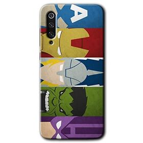 Xiaomi Mi 9 SE Avengers 1 Baskılı Uyumlu Silikon Kılıf