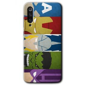 Xiaomi Mi 9 SE Avengers 1 Baskılı Uyumlu Silikon Kılıf