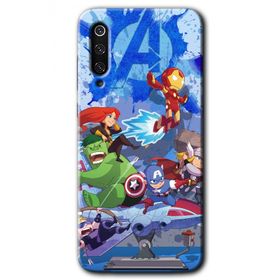 Xiaomi Mi 9 SE Avengers Cartoon Baskılı Uyumlu Silikon Kılıf