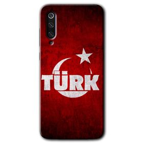 Xiaomi Mi 9 SE Ayyıldız Türk Baskılı Uyumlu Silikon Kılıf