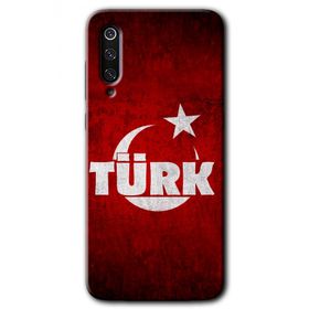 Xiaomi Mi 9 SE Ayyıldız Türk Baskılı Uyumlu Silikon Kılıf