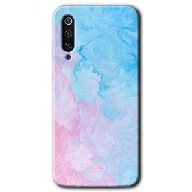 Xiaomi Mi 9 SE Blue Art Baskılı Uyumlu Silikon Kılıf