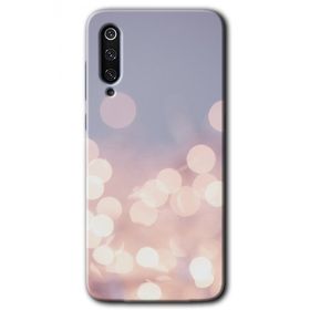 Xiaomi Mi 9 SE Blur Lights Baskılı Uyumlu Silikon Kılıf