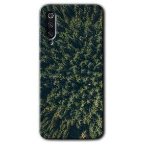 Xiaomi Mi 9 SE Çam Ağacı Ormanı Baskılı Uyumlu Silikon Kılıf