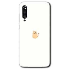 Xiaomi Mi 9 SE Cat Minimalism Baskılı Uyumlu Silikon Kılıf