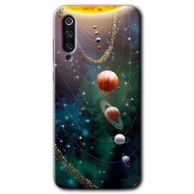 Xiaomi Mi 9 SE Clocks Artwork Baskılı Uyumlu Silikon Kılıf