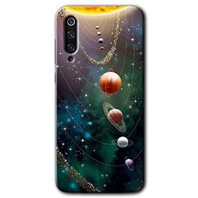Xiaomi Mi 9 SE Cosmos Baskılı Uyumlu Silikon Kılıf