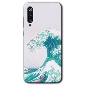 Xiaomi Mi 9 SE Dalga Baskılı Uyumlu Silikon Kılıf