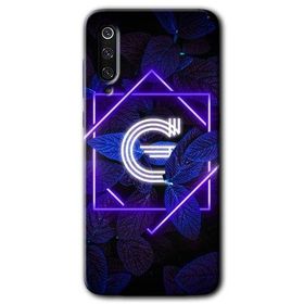 Xiaomi Mi 9 SE Dark Neon Yaprak G Harfi Baskılı Uyumlu Silikon Kılıf