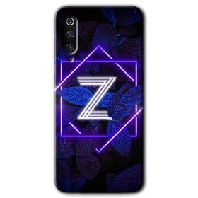 Xiaomi Mi 9 SE Dark Neon Yaprak Z Harfi Baskılı Uyumlu Silikon Kılıf