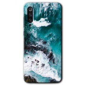 Xiaomi Mi 9 SE Deniz Kıyısı Baskılı Uyumlu Silikon Kılıf