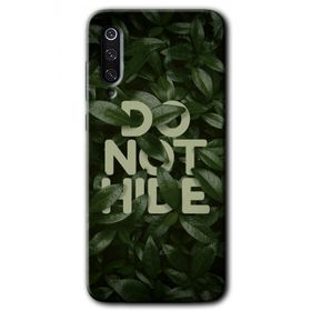 Xiaomi Mi 9 SE Do Not Hide Baskılı Uyumlu Silikon Kılıf