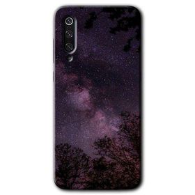 Xiaomi Mi 9 SE Gece Galaksi Baskılı Uyumlu Silikon Kılıf