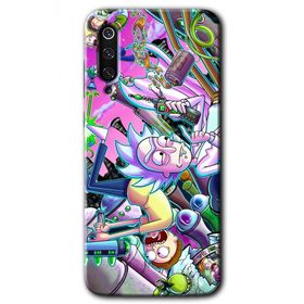 Xiaomi Mi 9 SE Graffiti Çizgi Film Baskılı Uyumlu Silikon Kılıf