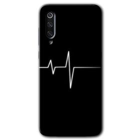 Xiaomi Mi 9 SE Heart Rytm Baskılı Uyumlu Silikon Kılıf