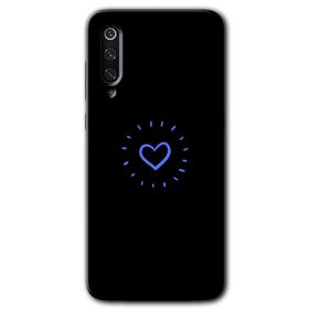 Xiaomi Mi 9 SE Heart Strokes Baskılı Uyumlu Silikon Kılıf
