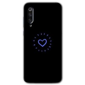 Xiaomi Mi 9 SE Heart Strokes Baskılı Uyumlu Silikon Kılıf