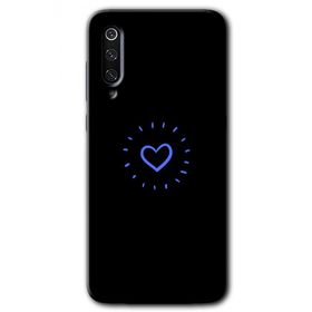 Xiaomi Mi 9 SE Heart Strokes Baskılı Uyumlu Silikon Kılıf