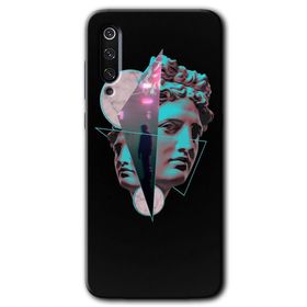 Xiaomi Mi 9 SE Heykel Baskılı Uyumlu Silikon Kılıf