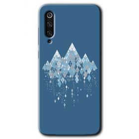 Xiaomi Mi 9 SE İceberg Baskılı Uyumlu Silikon Kılıf