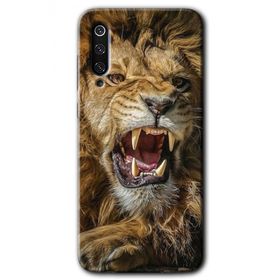 Xiaomi Mi 9 SE King Lion Baskılı Uyumlu Silikon Kılıf