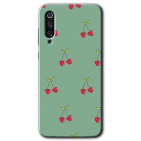 Xiaomi Mi 9 SE Kiraz Berry Baskılı Uyumlu Silikon Kılıf