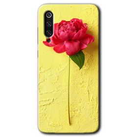 Xiaomi Mi 9 SE Kırmızı Gül Baskılı Uyumlu Silikon Kılıf