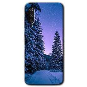 Xiaomi Mi 9 SE Kış Manzarası Baskılı Uyumlu Silikon Kılıf