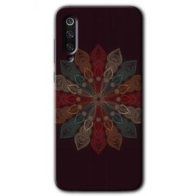 Xiaomi Mi 9 SE Mandala Flower Wal Baskılı Uyumlu Silikon Kılıf