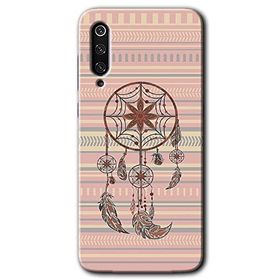 Xiaomi Mi 9 SE Mandala Retro Baskılı Uyumlu Silikon Kılıf